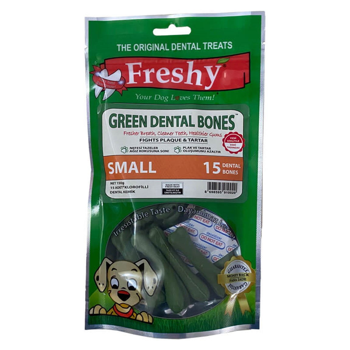 تشویقی دنتال مدل Green Dental Bones فرشی